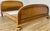 Vintage French King Size Bed Frame with Carved Headboard For Sale - Image 3 of 12
