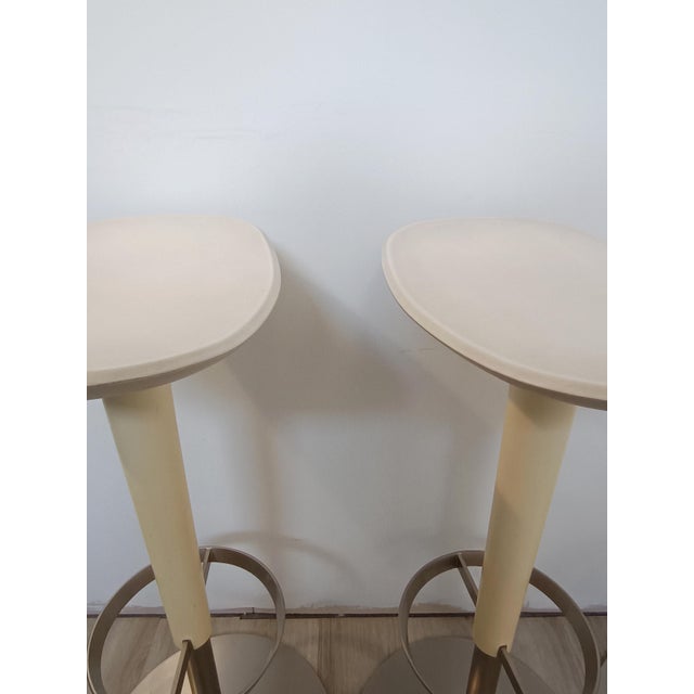 Beige Babar Stool Set by Simon Pengelly for Arper, 2006, Set of 3 For Sale - Image 8 of 14