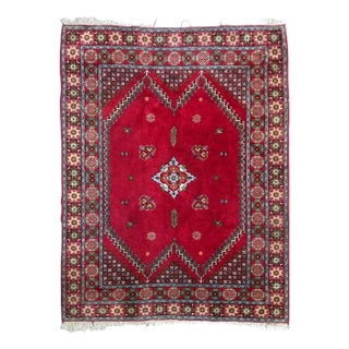 Vintage Moroccan Rabat Rug For Sale