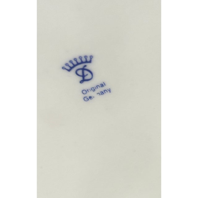 Vintage Porcelain Five-Light Candlestick, 1920s For Sale - Image 9 of 12