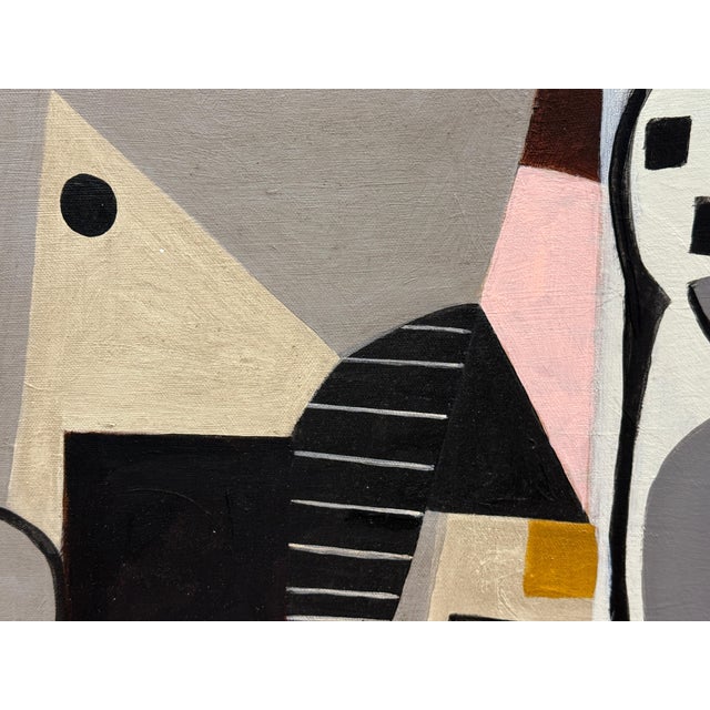 Gary Janis Gray Abstract 2024 For Sale - Image 9 of 12