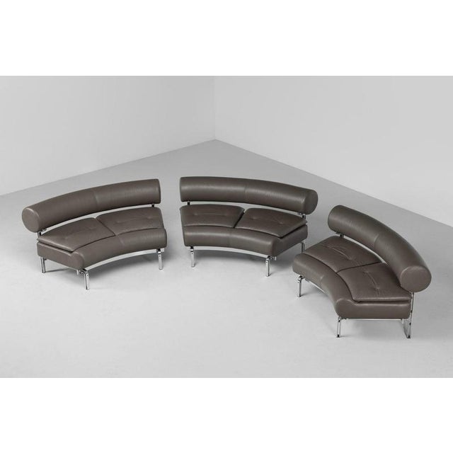 Modular Sofa by Horst Bruning for Kill International, Germany, 1970s, Set of 3 For Sale - Image 17 of 18