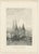 Antique Steel Engraving of The Holstein Gate in Lubeck after Carl Werner, 1885 For Sale - Image 3 of 9