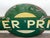Dark Green Original 1940's Mid Century Southern Railway Enamel Target Sign “Dover Priory” – British Railwayana For Sale - Image 8 of 12