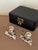Handsome antique set of silver plated salt and pepper holders. Beautiful leaf shape. Housed in an antique, silk lined box...
