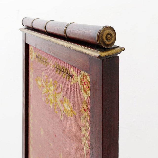 Antique French Empire Style Firescreen, 1800s For Sale - Image 13 of 17