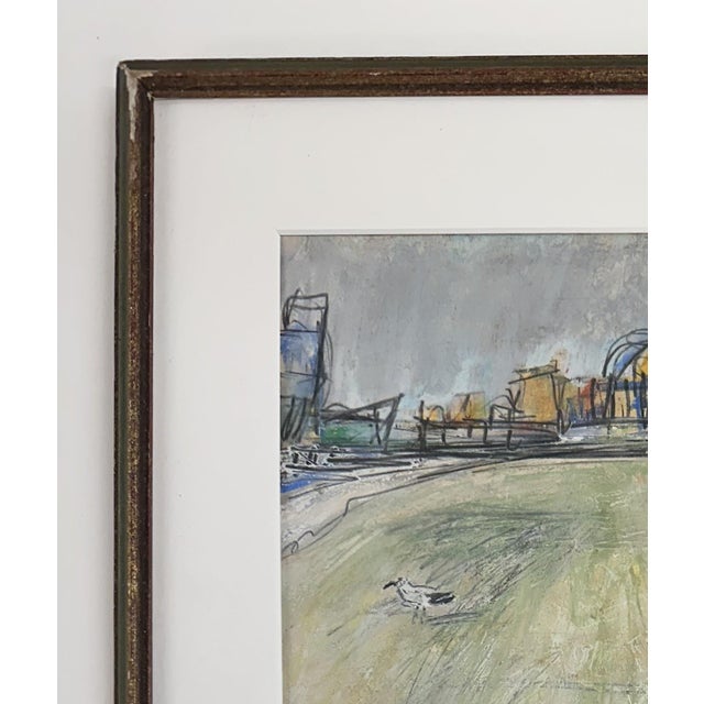 1950s 1959 Mixed Media Painting by Mid Century Illustrator Lawrence DiFiori For Sale - Image 5 of 10