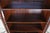 Antique Union National English George III Style Mahogany China Cabinet Bookcase For Sale - Image 6 of 12