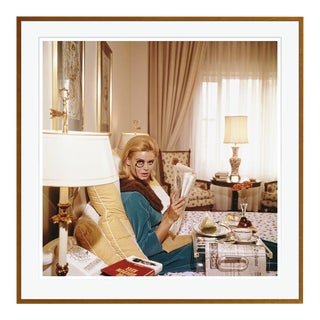 Monocled Miss 30 X 40' 1965 Slim Aarons Framed C-Print For Sale