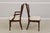 Set of 6 Maitland Smith Shield Back Mahogany Dining Chairs For Sale - Image 13 of 18