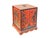 Vintage Distressed Chinese Red Dragon Graphic Drawers Chest For Sale In San Francisco - Image 6 of 14