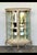 Vintage Curved Glass Display Cabinet For Sale - Image 12 of 12
