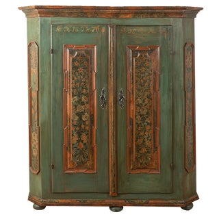 Antique Farmhouse Cupboard For Sale