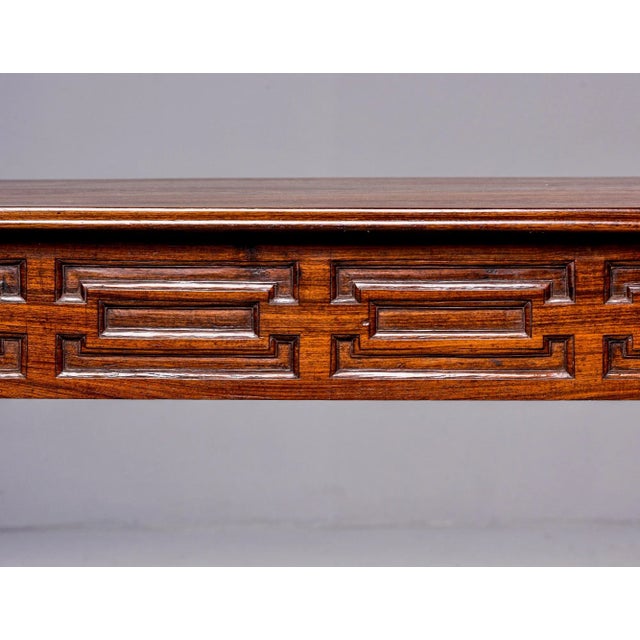 19th Century French Colonial Mahogany Console For Sale - Image 4 of 13
