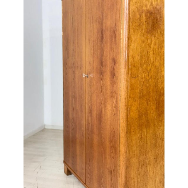 Wardrobe in Oak, 1960s For Sale - Image 11 of 13