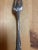 Antique French Boulenger Art Nouveau Silver Plate Large Serving Fork For Sale - Image 6 of 10