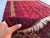 Red Vintage Afghan Khal Mohammadi Turkmen Gul Rug - 5'10" X 4'4" For Sale - Image 8 of 12