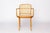 Ligna Armchair Bentwood Beech with New Rattan Cane by Josef Hoffmann in the style of Thonet, Czechoslovakia, 1960s For Sale - Image 11 of 11