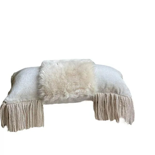 Contemporary Silvane Cushion Cover from Sohil Design For Sale - Image 3 of 7