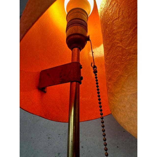 Vintage Fiberglass Floor Lamp by Carl Auböck, 1950s For Sale - Image 6 of 14