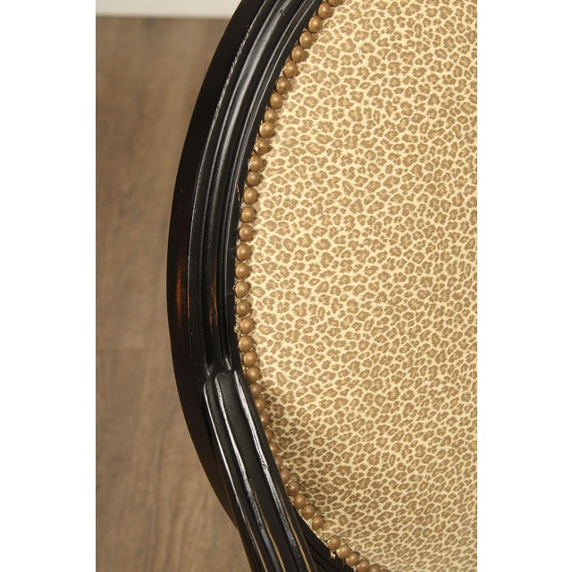 Flexsteel French Louis XVI Style Open Armchair Fauteuil For Sale - Image 10 of 12