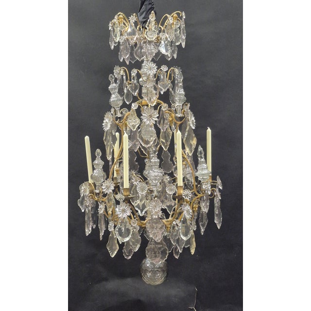 Antique French Chandelier, 1750 For Sale - Image 4 of 11