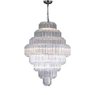 Collection Iceberg Chandelier in Metal and Glass by Jago For Sale