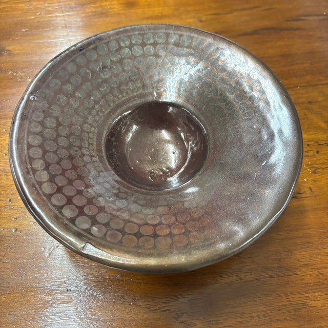 Vintage Galileo Chini Lustre Plate, 1920 For Sale - Image 6 of 6