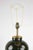 Vintage Italian Table Lamp in Wood and Brass, 1960s For Sale - Image 4 of 8