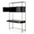 Black Four Hands Trey Modular Wall Desk, Black Wash Poplar For Sale - Image 8 of 12