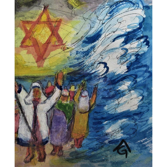 Early 21st Century Arnold A. Grossman, Exodus, Circa2000 For Sale - Image 5 of 7