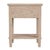 Flagstaff 20 in. W Rectangular Cane and Wood 1 Drawer Nightstand with Lower Open Shelf, Desert Sand For Sale In Chicago - Image 6 of 8