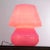 Vintage Italian Fuchsia Mushroom Table Lamp in Murano Glass For Sale - Image 5 of 12
