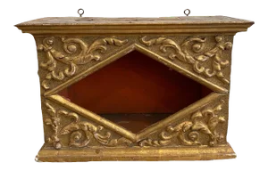 19th Century French Giltwood Reliquary
