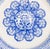 Earthenware - Plate with scalloped rim in earthenware - 19th century. Portuguese; manufactured in the North in the 19th...