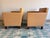 Authentic Mies Van Der Rohe for Knoll Leather Lounge Chairs – Pair (Circa 2009) For Sale - Image 10 of 11