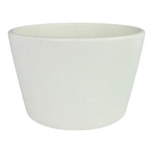 Mid 20th Century Matte White Planter Pot Attributed to Architectural Pottery California