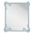 Fleur Home Carnival St. Roch Rectangle Mirror in Parma Gray, 30x40 For Sale