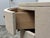 Kathy Kuo Beatrice Modern Classic Cream Painted Linen Oval Nightstand For Sale - Image 9 of 12