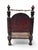 Striking vintage Afghanistan folk art chair with a wonderfully aged, timeworn surface and distinctive hand-painted...