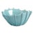 Ceramic Shell Shape Bond Street Planter, Turquoise For Sale
