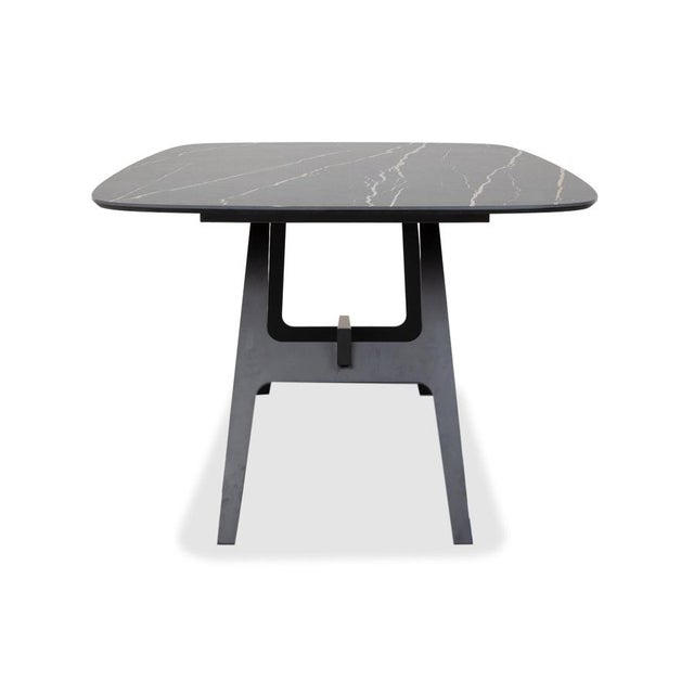 Black Bonaldo Slot Dining Table by by Giuseppe Viganò For Sale - Image 8 of 11