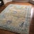 Contemporary Turkish Oushak Rug | 5'8" X 7'3" For Sale - Image 4 of 5