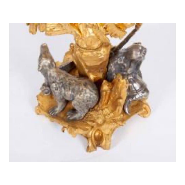 Mid 19th Century Important Ormolu and Silvered Bronze Figural Wine Cooler, Possibly Russian, 1860 For Sale - Image 5 of 6