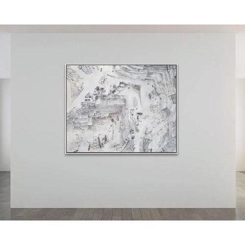 Edition aerial views bernhard lang image: av_carrara_001 size : 47,2 x 37,8 inches, captured in 2017 in tuscany, italy no...