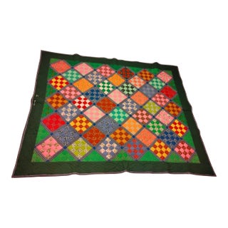 The "Generations" Heirloom Quilt: Hand-Stitched, Embroidered, and Signed by Master Artist Jean Carteen For Sale