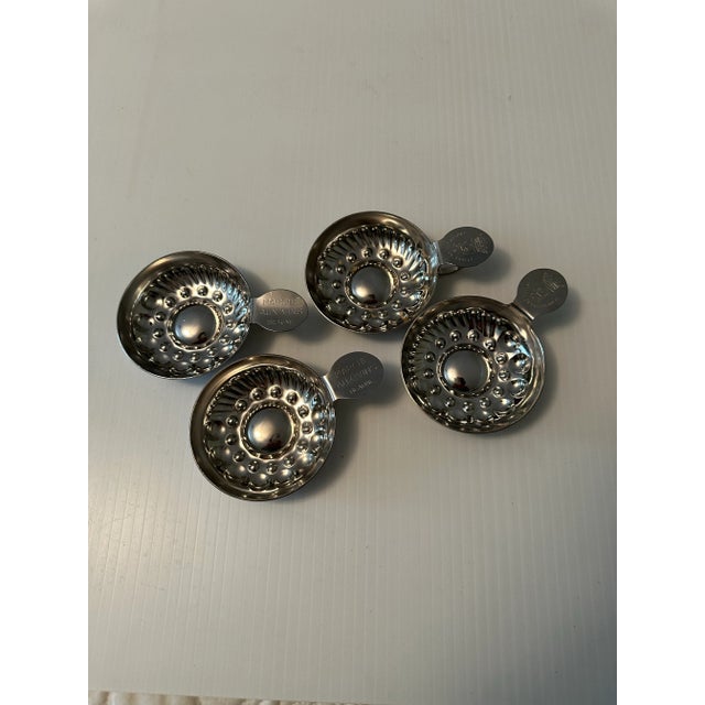 Vintage French Stainless Steel Wine Tasters- Set a 4 For Sale In Washington DC - Image 6 of 6