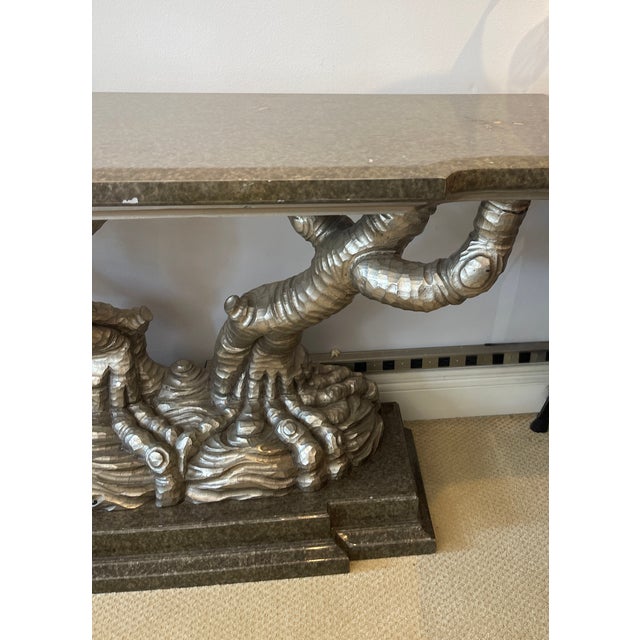 Marge Carson Tree Form Console Table For Sale - Image 9 of 18