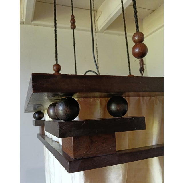 Hague Style Pendant Lamp by Jan Wils for H. Pander & Zn, 1920s For Sale - Image 6 of 17