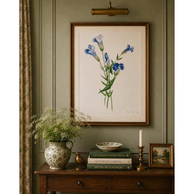 Vintage botanical artwork reproduced from an original illustration by Mary Vaux Walcott and refined for modern printing....